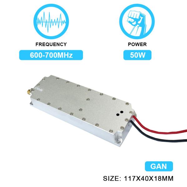 Quality 50W 600-700MHz Anti Drone Signal Jammer Module System GPS Blocker GaN Fpv Uav Shielding with Isolation Protector wholesale