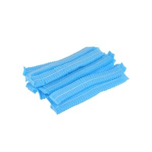 Disposable non woven medical bouffant nurse cap elastic disposable cheap clip