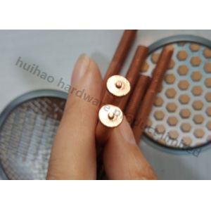 Copper Coated Mild Steel Stud Welding Pins Insert Welder Stud For CD Type
