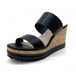 Regular Size Womens Mule Heels With Solid Pattern High Heel 3 Inch 4.5 Inch