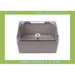 China PC Clear Ip65 300x200x160mm Lockable Plastic Enclosures on sale