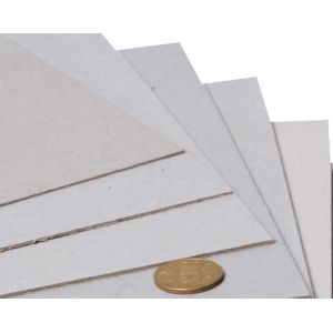 Cheap Custom Printed Core Hard Superior Quality Thick Cardboard Sheets Paper Grey Paperboard for sale