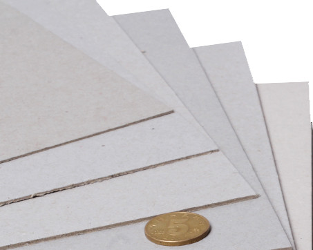 Custom Printed Core Hard Superior Quality Thick Cardboard Sheets Paper Grey