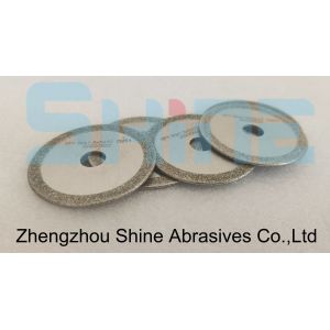 30mm 1F1R Electroplated CBN Grinding And Cutting Wheels Customized