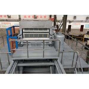 Recyclable Pulp Egg Tray Machine , Coffee Cup Tray Machine 380v