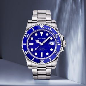 Simple Stylish Automatic Mechanical Watch 316L Stainless Steel For Men