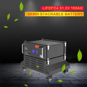 5KWh Stacked Lithium Battery Solar Power Battery Energy Storage System