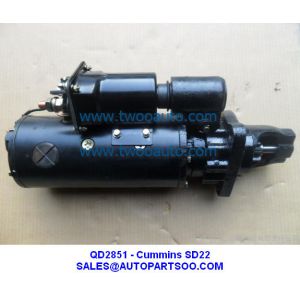 3021036, QD2815 - Cummins SD32 SD22 Bulldozer NTA855-C360 STARTER MOTORES DE ARRANQUE