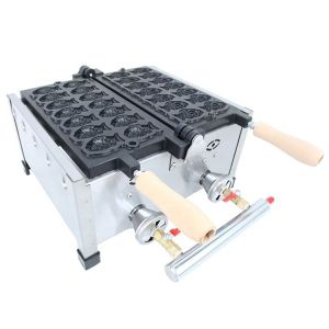 Interchangeable Plates Grilling / Panini Press Plates Taiyaki Making Machine for