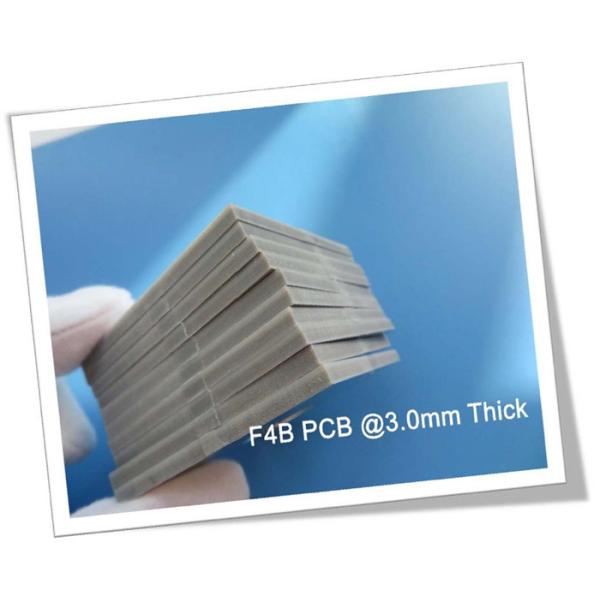 F4BM220 High Frequency PCB DK 2.2 PTFE PCB with 3.0mm Thick 1oz Copper and HASL