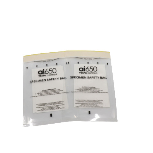 Double Pockets Lab Use Disposable Specimen Retrieval Bag Three Layers Kangaroo