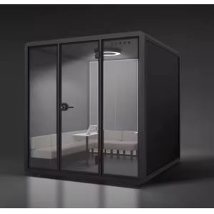 Air Ventilation Soundproof Workspace Booth for Enhanced Privacy and Focus in