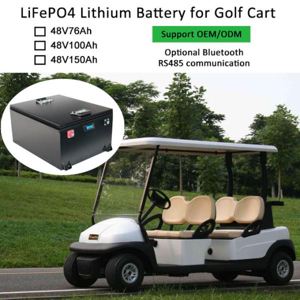 LiFePO4 Lithium Battery OEM ODM Golf Cart Battery 48V 72V 180AH 400AH Lithium Ion Battery Pack Electric Forklift Battery