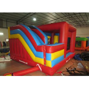 Classic inflatable combo for sale PVC inflatable jumping house with slide