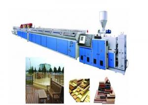 China PVC / WPC Wood Foamed Plate Plastic Profile Extrusion Line 380V 50HZ on sale