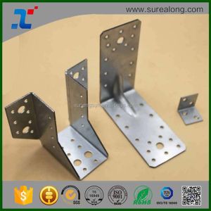 Zinc Sheet Wood Corner Connector Joist Hanger Metal Connecting Brackets