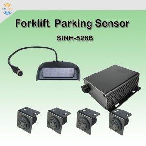 Parking Sensor System for Forklift Detection distance and alarm distance: