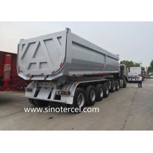 LML9381ZH Tipper Semi Trailer 24Cbm Load Semi Tipper Truck