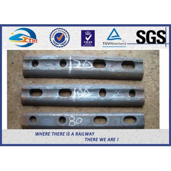 Quality Oiled / Oxide Black Rail Joint Bar / Fishplates With GB Standard wholesale