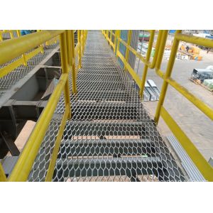 XG-11 Raised Catwalk Expanded Metal ASTM A123 Expanded Metal Steel Grating