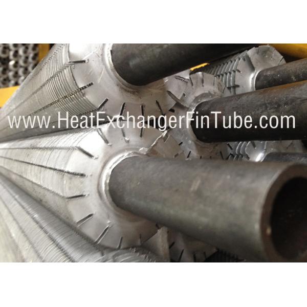 Quality Extruded OD 1'' Aluminum Finned Tubes With 10 FPI Fin Densities Segment Fins wholesale