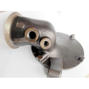 EU4 Inlet cast cone Car Exhaust Parts with Sand coating casting process