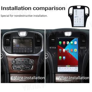 Android Qualcomm Aftermarket Chrysler 300C Radio Head Unit 2013-2017 2018 2019 2