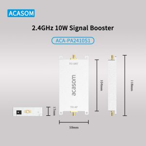 Drone Signal Booster 2.4GHz 10w 20w 40w 100w Amplifier With Jamming Function