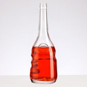 Super Flint 70cl Glass Vodka Bottle 700ml Tequila Whiskey Brandy Bottle for