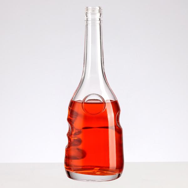 Quality Super Flint 70cl Glass Vodka Bottle 700ml Tequila Whiskey Brandy Bottle for Champagne wholesale