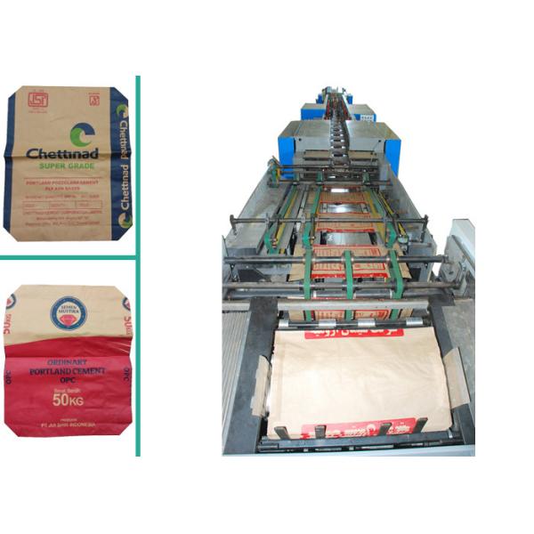 Quality Kraft Paper Cement Bag Automatic Paper Bag Making Machine High Efficiency wholesale