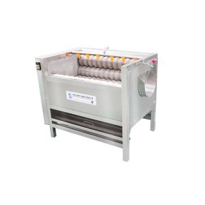 Easy Operation Dry Garlic Peeling Machine For Food Shop Potato Washing Machine