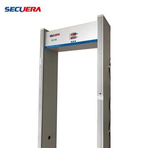 Cheap LCD display Walk Through Thermometer Infrared Body Temperature Checking Scanner for sale