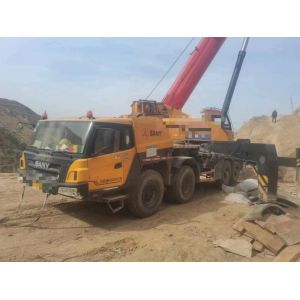 Maximum Lifting Weight 16t 2016 Terrian Mobile Crane 100ton Construction