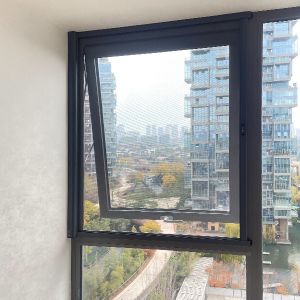 Cheap Aluminum Casement Window Roller Screen Window Retractable Screen Door Customed Color for sale