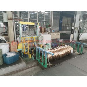 Cheap Aluminum Wire Coil Wrapping Machine With PLC Control Program 3KW for sale