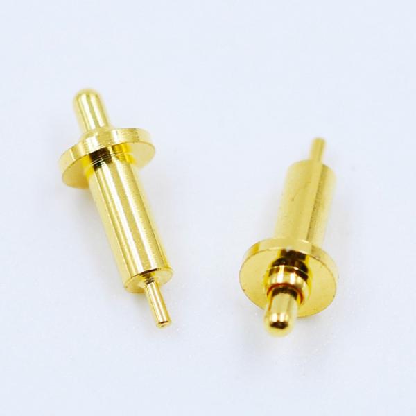 Customized 120g±20% Spring Force DC12V Brass Pogo Pin For Through Hole