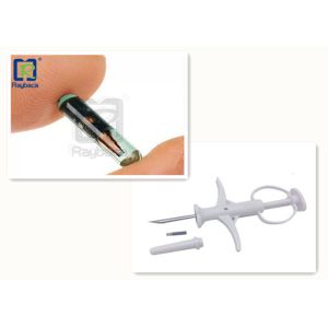 Low Frequency Animal Id Microchip 1.4 * 8mm Size ICAR Certificate ISO11784/5