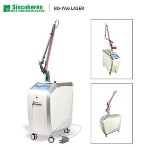 China Virtually painless Q Switched Laser Tattoo Removal Machine 532mn 1064mn on sale