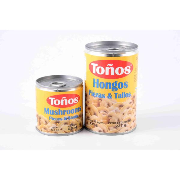 Quality 425 Grams Canned Mushrooms Pieces And Stems Canned Sliced Mushrooms wholesale