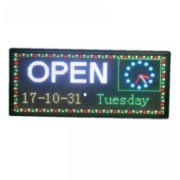 Quality SMD3535 Programmable Outdoor Wifi LED Sign 5000mcd led sign for car window wholesale