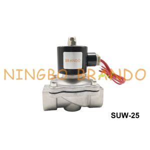 UNID Type 2S250-25 SUW-25 1" Stainless Steel Body NBR Diaphragm Normally Closed