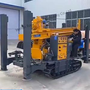 RCF350C 350m DTH Deep Borehole Pneumatic Water Well Drilling Rig Machine