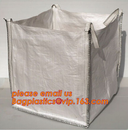 Top open virgin polypropylene woven big jumbo bag for sand cement sludge