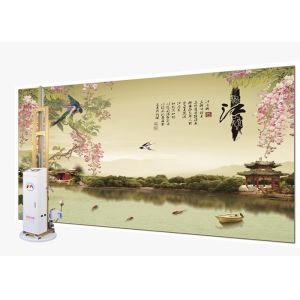 220v Automatic Wall Inkjet Printer With Auto Cleaning Printhead