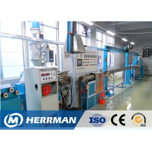 High Efficiency Cable Extrusion Line Power Cable Sheathing Machine 120mpm Max