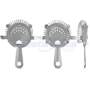 Anti Rust Stainless Steel Kitchen Tools , 4 Ear Cocktail Shaker And Strainer