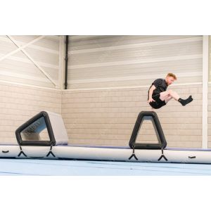 Custom Trampoline Park Air Track Kid Ninja Warrior Obstacle Course Air Obstacle