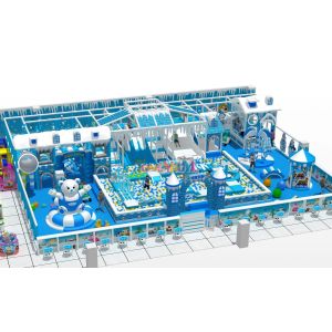 Snow World Indoor Playground Exciting And Active Arctic Themed Play Equipment