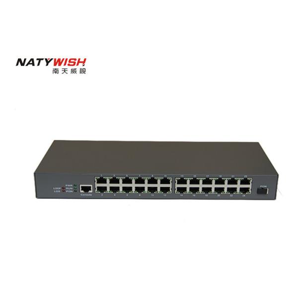 1.25Gbps 16 Port MDU ONU 1 PON port 16 * 10 / 100M RJ45 ports For HD Video